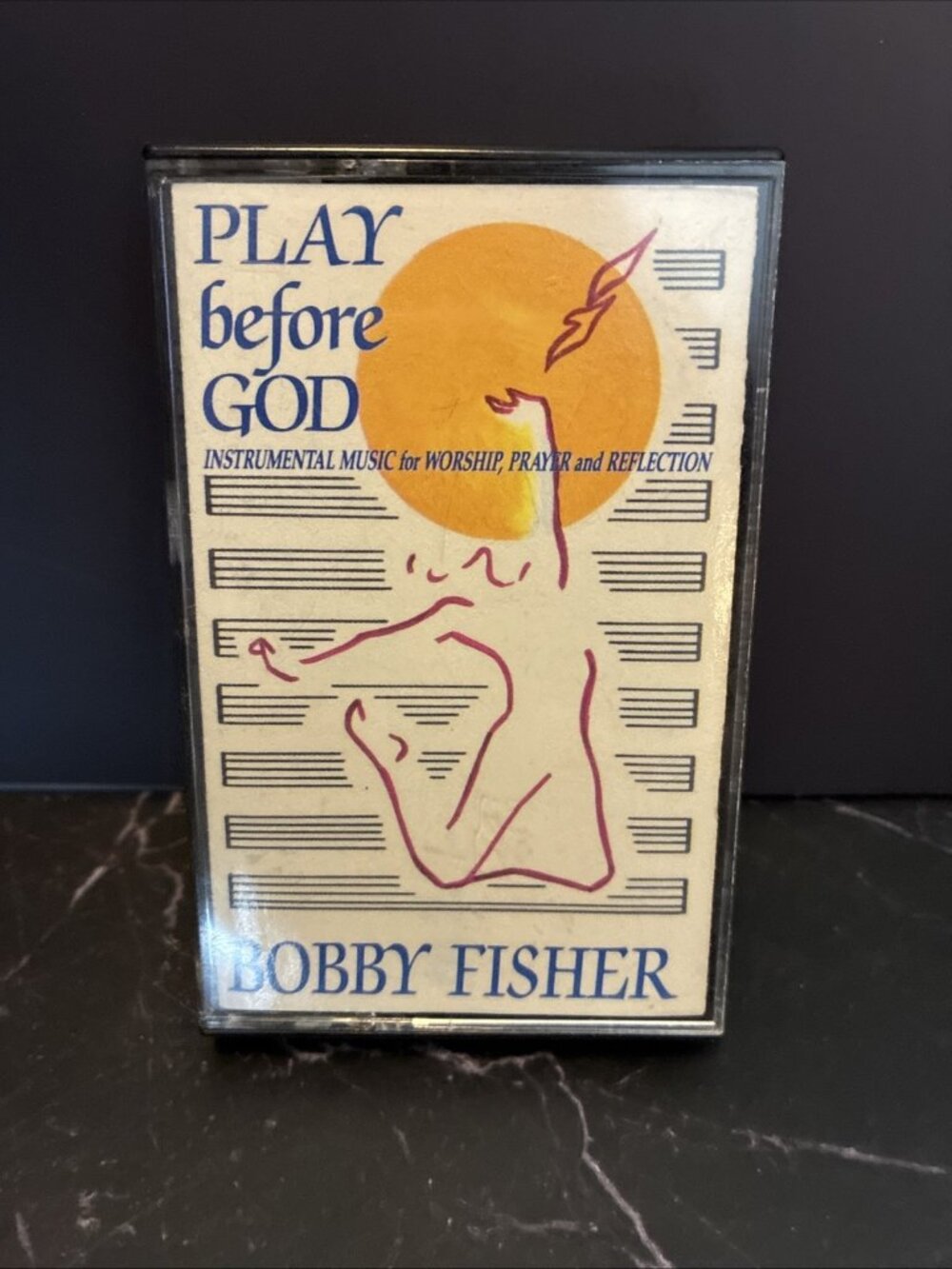 Vintage Bobby Fisher Play Before God Cassette Tape Christian Worship Prayer